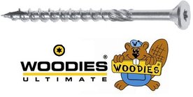 WOODIES Spaanplaatschroeven Ø6.0 x 120MM DD